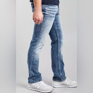 BKE Buckle Mason Taper Jeans Mens 32x32 Blue Stretch Denim Cowboy